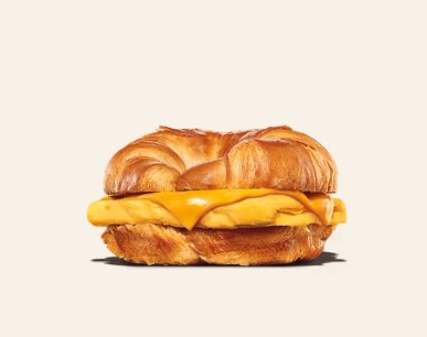 Egg and Cheese Croissan'wich - Burger King Menu