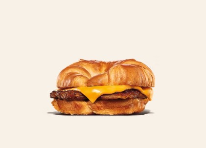 Sausage & Cheese Croissan'wich - Burger King Menu