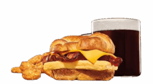 Bacon, Egg & Cheese Croissan'wich Combo