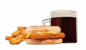 Chicken English Muffin Combo