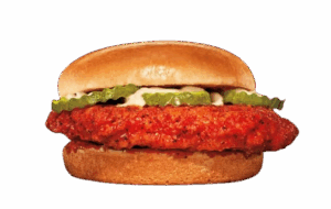 Nashville Hot Crispy Chicken Sandwich