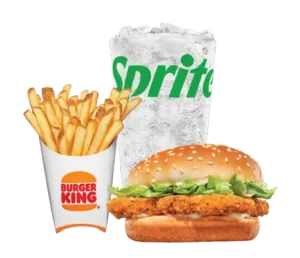Chicken Jr. Sandwich Medium Combo