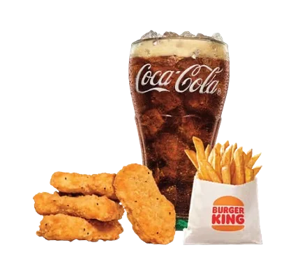 4 Pc. Chicken Nuggets King Jr. Meal