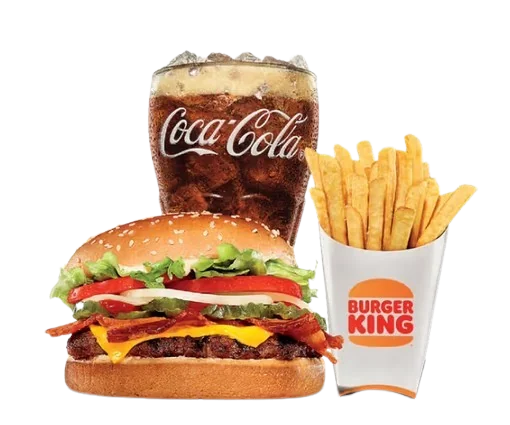 Bacon & Cheese Whopper Meal