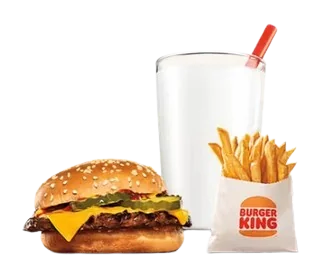 Cheeseburger King Jr. Meal