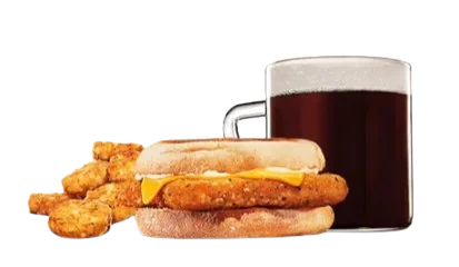 Chicken English Muffin Combo