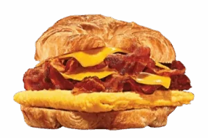Double Bacon, Egg & Cheese Croissan'wich