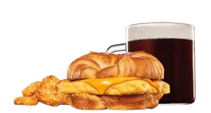 Egg & Cheese Croissan'wich Combo