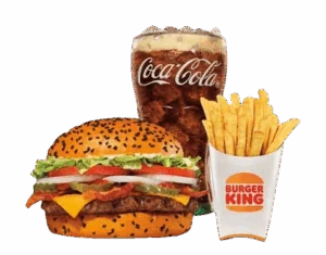Jack-O-Lantern Whopper Combo
