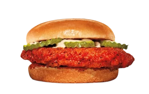 Nashville Hot Crispy Chicken Sandwich
