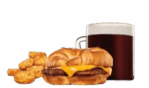 Sausage & Cheese Croissan'wich Combo