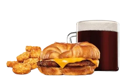 Sausage & Cheese Croissan'wich Combo