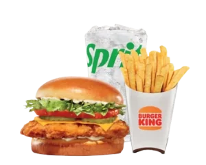 Deluxe Crispy Chicken Sandwich Large Combo