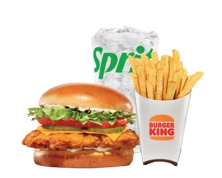 Deluxe Crispy Chicken Sandwich Large Combo