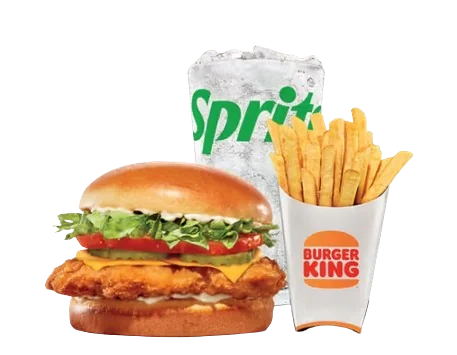 Deluxe Crispy Chicken Sandwich Medium Combo