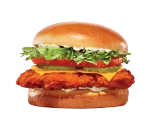 Spicy Deluxe Crispy Chicken Sandwich
