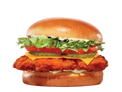 Spicy Deluxe Crispy Chicken Sandwich