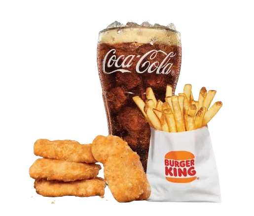 4 Pc. Chicken Nuggets King Jr. Meal