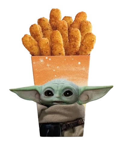 Burger King 12 Pc. Grogu's Garlic Chicken Fries​