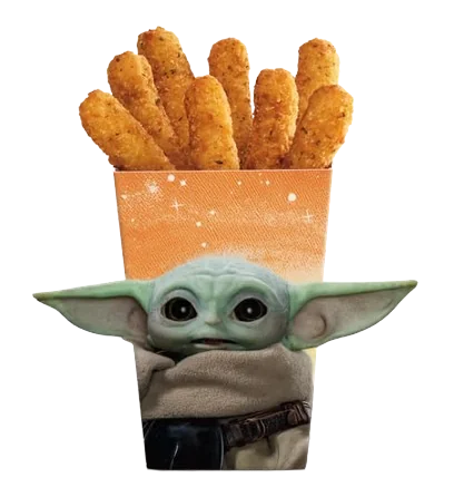Burger King 8 Pc. Grogu's Garlic Chicken Fries