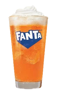 Burger King Fanta Orange Float