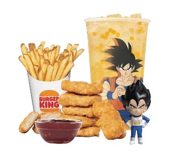 Burger King Power Up Pack - Dragon Ball Super Menu