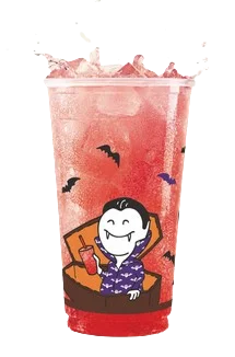 Burger King Vampire’s Bite Strawberry & Sprite