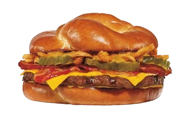 New Burger King Pretzel Bacon Burger
